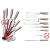 Lot de 8 pièces Couteaux en Acier Inoxydable de Haute Qualité – Ensemble Professionnel pour Cuisine