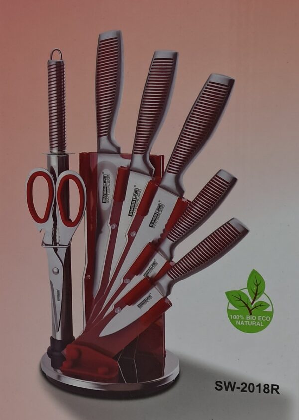 Lot de 8 pièces Couteaux en Acier Inoxydable de Haute Qualité – Ensemble Professionnel pour Cuisine